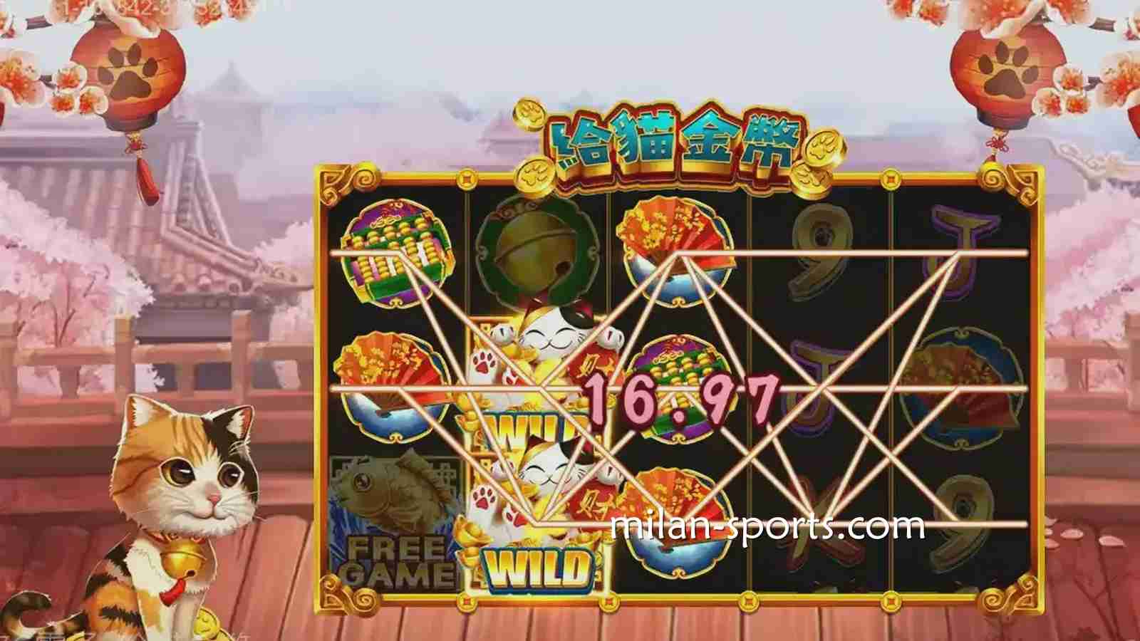 《给猫金币》游戏充满卡通风格与日系元素，在海鸥体育极易上手